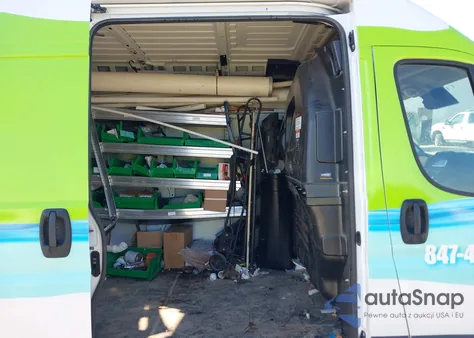 2024 Ram Promaster 2500 Tradesman High Roof 159 Wb W/Pass Seat из США, поврежденный, VIN 3C6LRVDG3RE101374